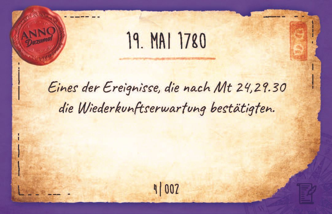 Advent-Verlag Schweiz-ANNO Dazumal, Set 4 Adventgeschichte_3612350_