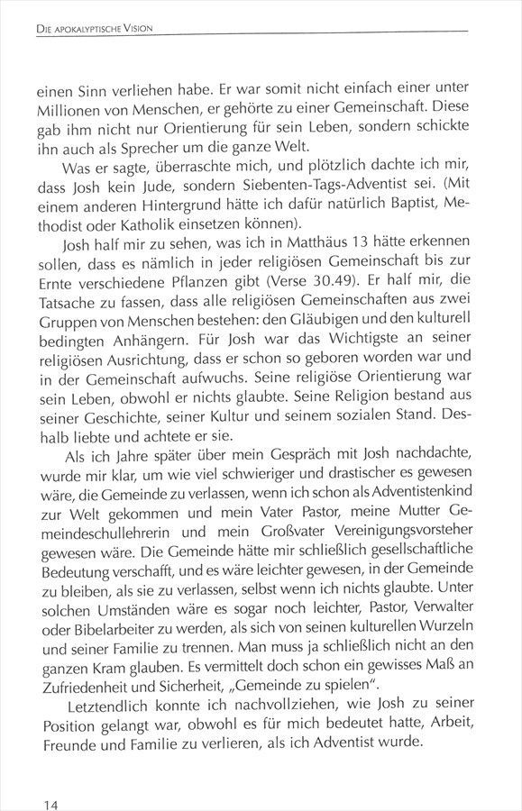 Advent-Verlag GmbH-Die apokalyptische Vision und die Neutralisierung_2430086_