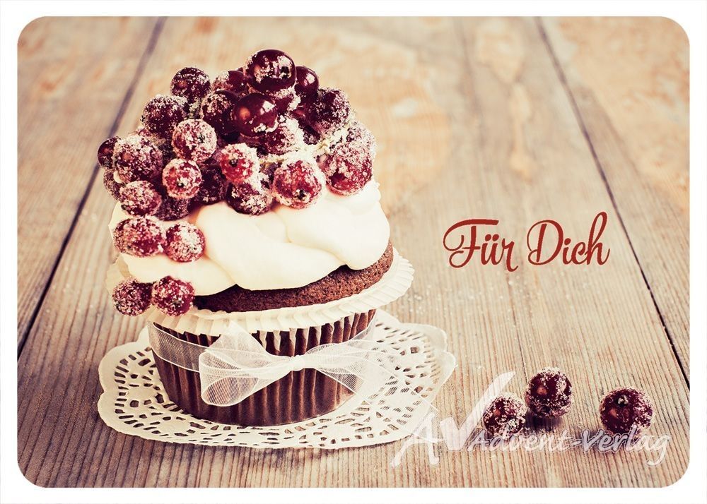 Hartung GmbH & Co. KG-Postkarte: Für Dich (Cupcake)_4741360_