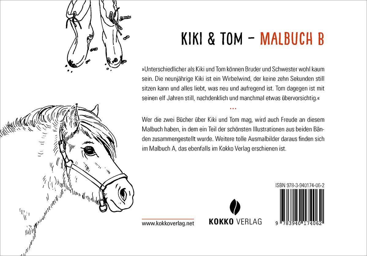KOKKO Verlag-Kiki & Tom, Malbuch B (Querformat)_2441723_2 KOKKO Verlag-Kiki & Tom, Malbuch B (Querformat)_2441723_
