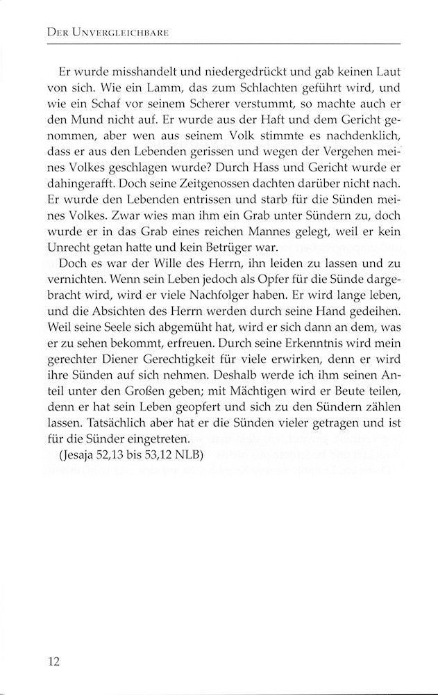 Advent-Verlag GmbH-Der Unvergleichbare, Band 1_2220800_9 Advent-Verlag GmbH-Der Unvergleichbare, Band 1_2220800_