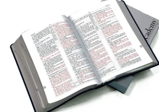 Oklahoma Academy Publishing-Bibel, Englisch, Academy, Kunstleder schwarz, KJV_2542012_