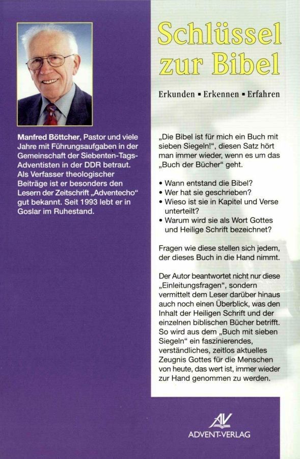 Advent-Verlag GmbH-Schlüssel zur Bibel_2420333_