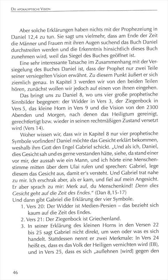 Advent-Verlag GmbH-Die apokalyptische Vision und die Neutralisierung_2430086_