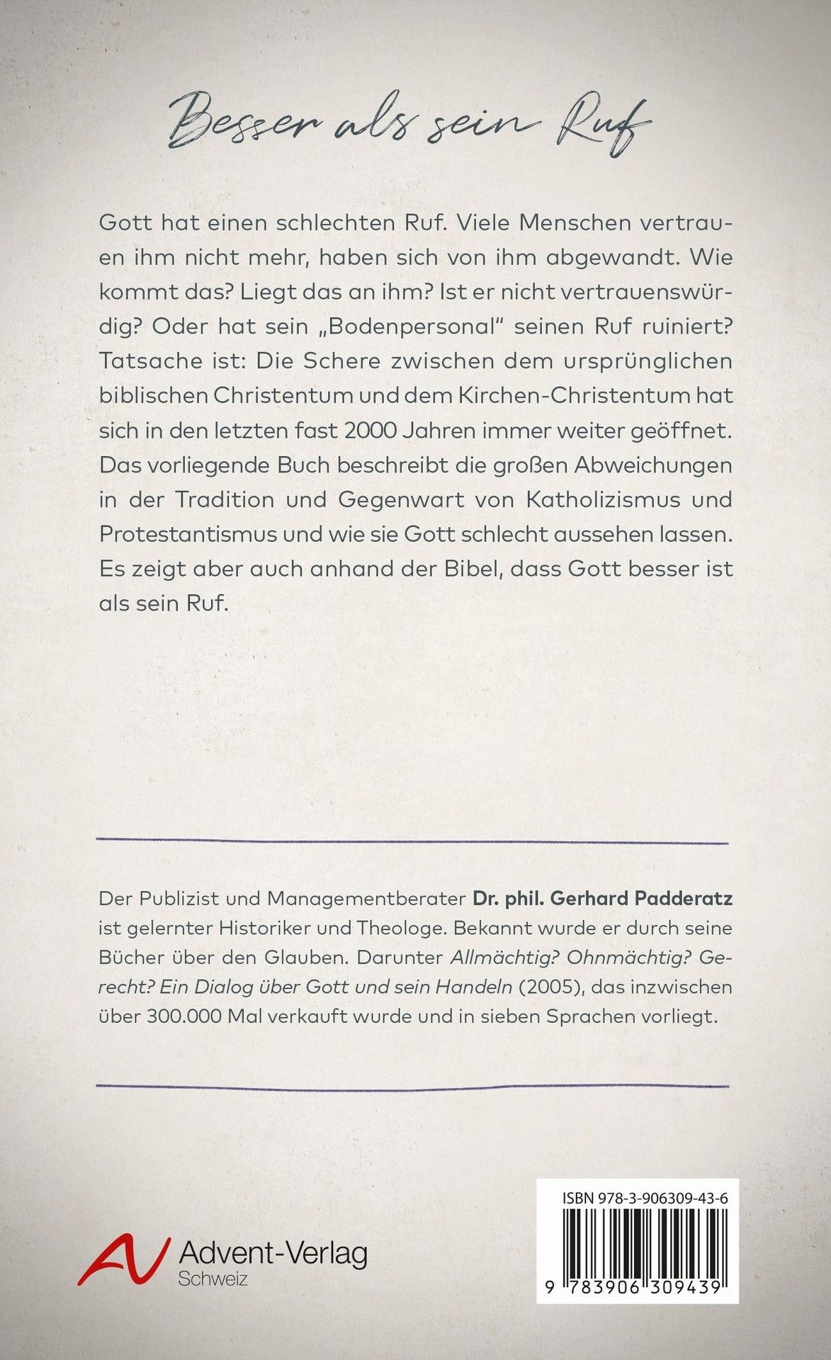 Advent-Verlag Schweiz-Besser als sein Ruf_2411955_3 Advent-Verlag Schweiz-Besser als sein Ruf_2411955_