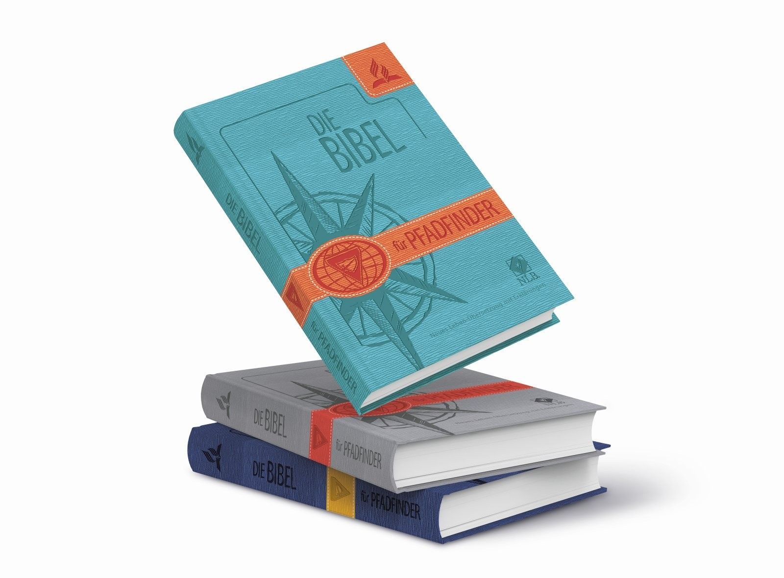 Advent-Verlag GmbH-Bibel, Neues Leben, Pfadfinder, Taschen, türkis-orange_2921801_