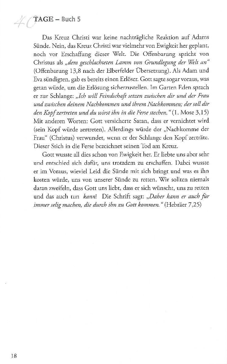 ABC Medien GmbH-40 Tage Andachten und Gebete, Buch 5_2431001_