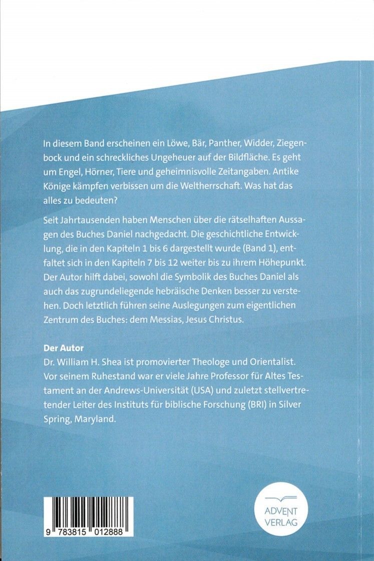 Advent-Verlag GmbH-Das Buch Daniel, Band 2_2421289_2 Advent-Verlag GmbH-Das Buch Daniel, Band 2_2421289_