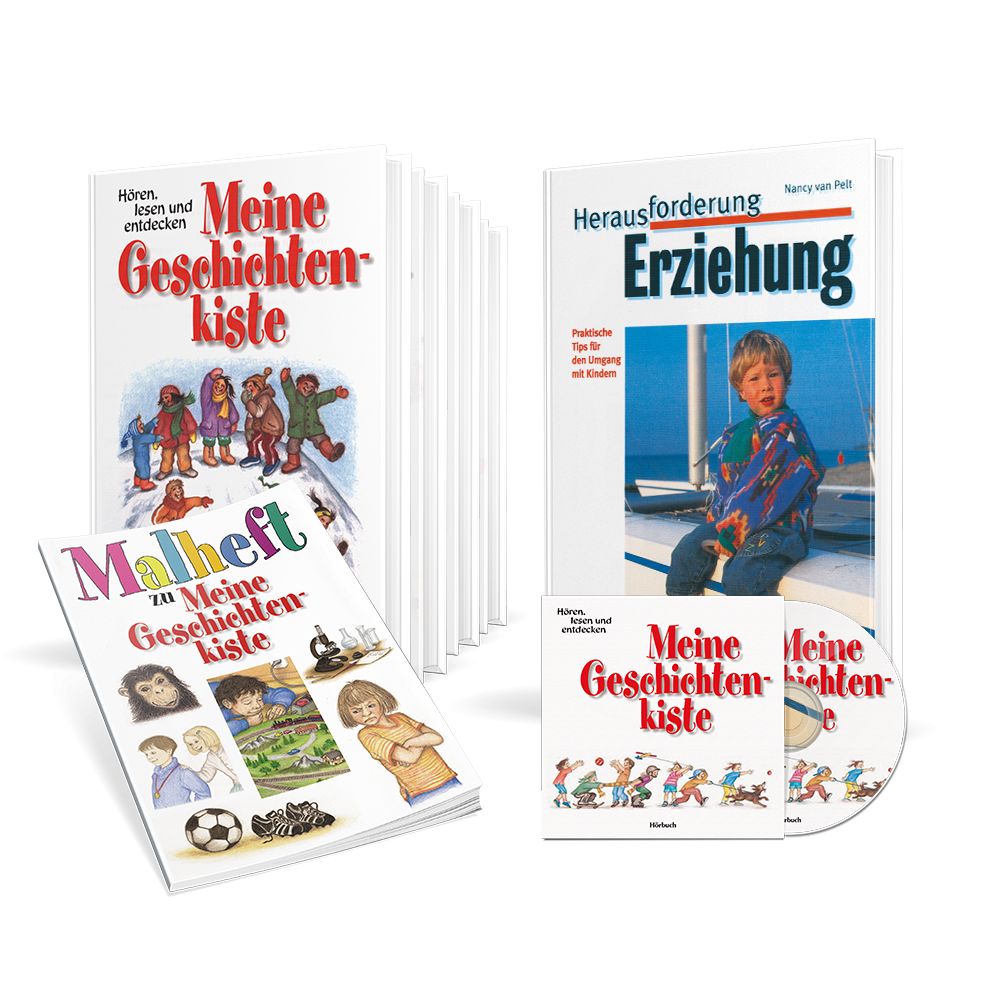 Advent-Verlag Schweiz-Serie: Meine Geschichtenkiste inkl. HB, Malheft, Herausforderung Erziehung_2210238_1 Advent-Verlag Schweiz-Serie: Meine Geschichtenkiste inkl. HB, Malheft, Herausforderung Erziehung_2210238_