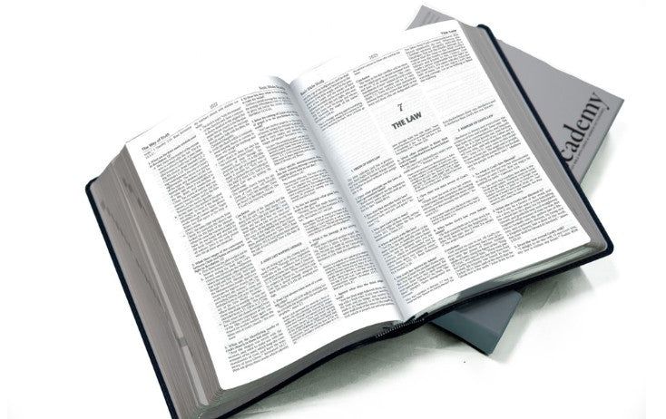 Oklahoma Academy Publishing-Bibel, Englisch, Academy, Kunstleder schwarz, KJV_2542012_15 Oklahoma Academy Publishing-Bibel, Englisch, Academy, Kunstleder schwarz, KJV_2542012_