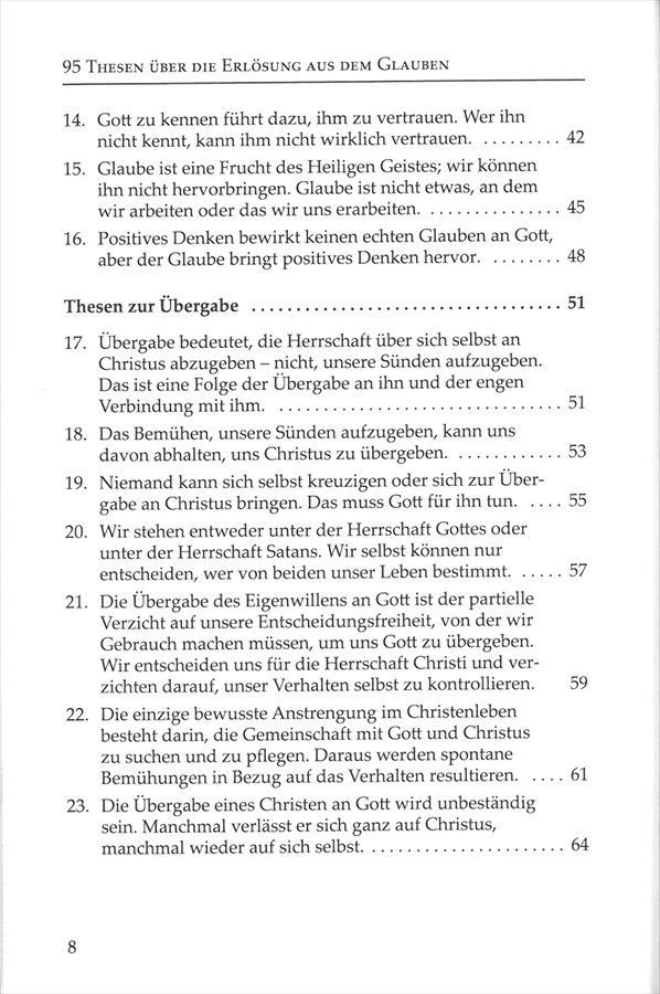Advent-Verlag GmbH-95 Thesen über die Erlösung aus dem Glauben_2420009_