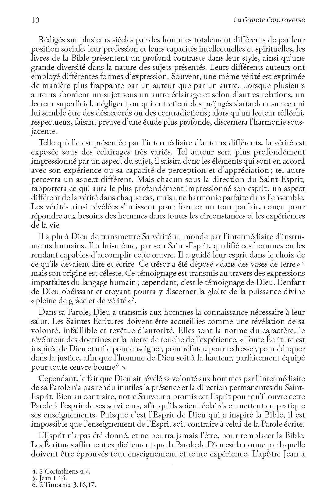 Advent-Verlag Schweiz-Vom Schatten zum Licht, Missionsausg. Französisch AVS (La grande controverse)_2512117_