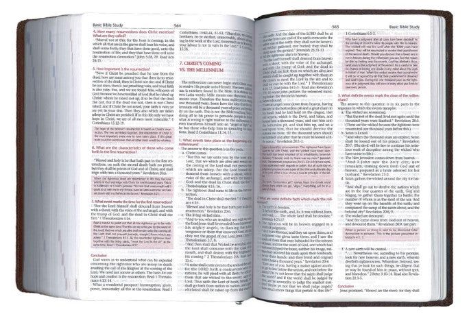 Oklahoma Academy Publishing-Bibel, Englisch, Mission Study Bible, KJV, Kunstleder schwarz (Onyx)_2542328_