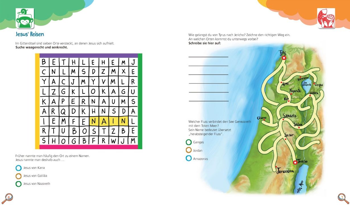 Kondoo Verlag-Rätseln, Knobeln, Entdecken. Rund um Jesus. 6-9 Jahre_2442927_