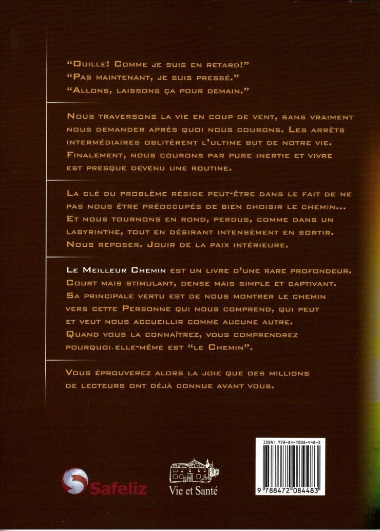 Editorial Safeliz S.L.-Der rettende Weg, Französisch (Le meilleur chemin)_2540572_