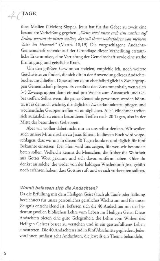 ABC Medien GmbH-40 Tage Andachten und Gebete, Buch 1_2430004_