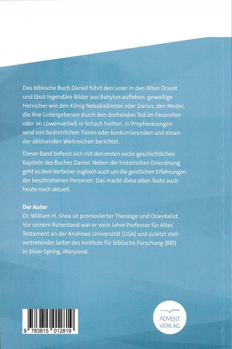 Advent-Verlag GmbH-Das Buch Daniel, Band 1_2421665_2 Advent-Verlag GmbH-Das Buch Daniel, Band 1_2421665_