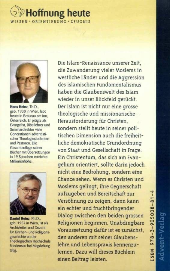 Advent-Verlag Schweiz-Das Christentum begegnet dem Islam_2410056_2 Advent-Verlag Schweiz-Das Christentum begegnet dem Islam_2410056_
