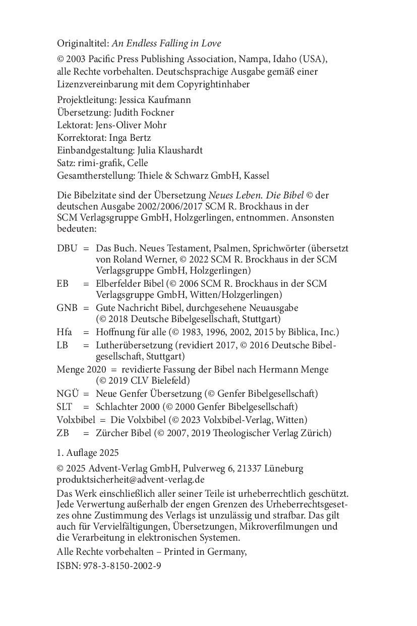 Advent-Verlag GmbH-Die Liebe_2422742_3 Advent-Verlag GmbH-Die Liebe_2422742_