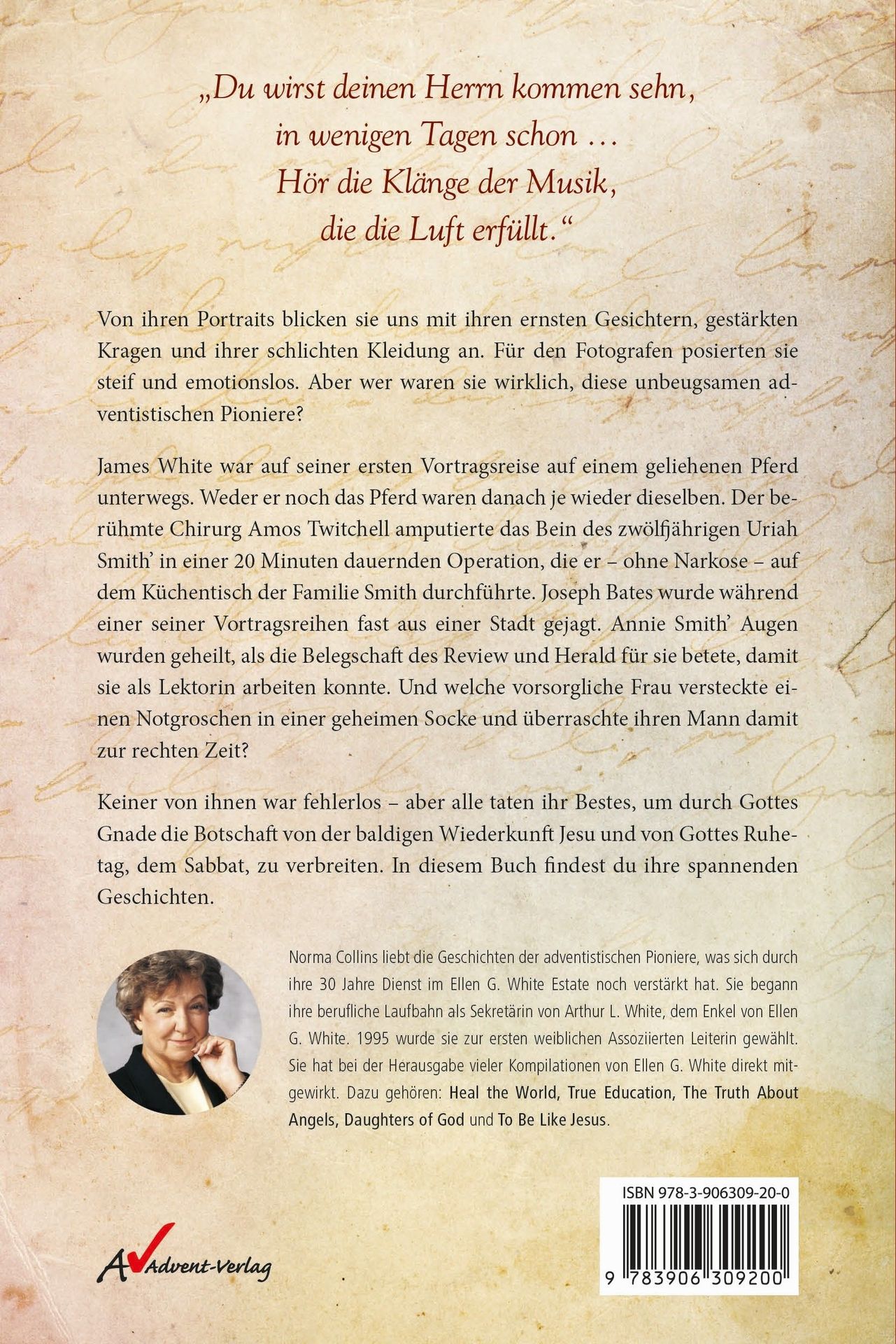 Advent-Verlag Schweiz-Faszinierende Geschichten adventistischer Pioniere, Band 1_2411111_