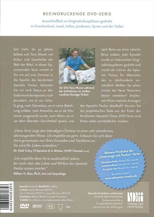 Advent-Verlag GmbH-Unterwegs mit Paulus: 20 Kurshefte (1 Paket)_4420361_