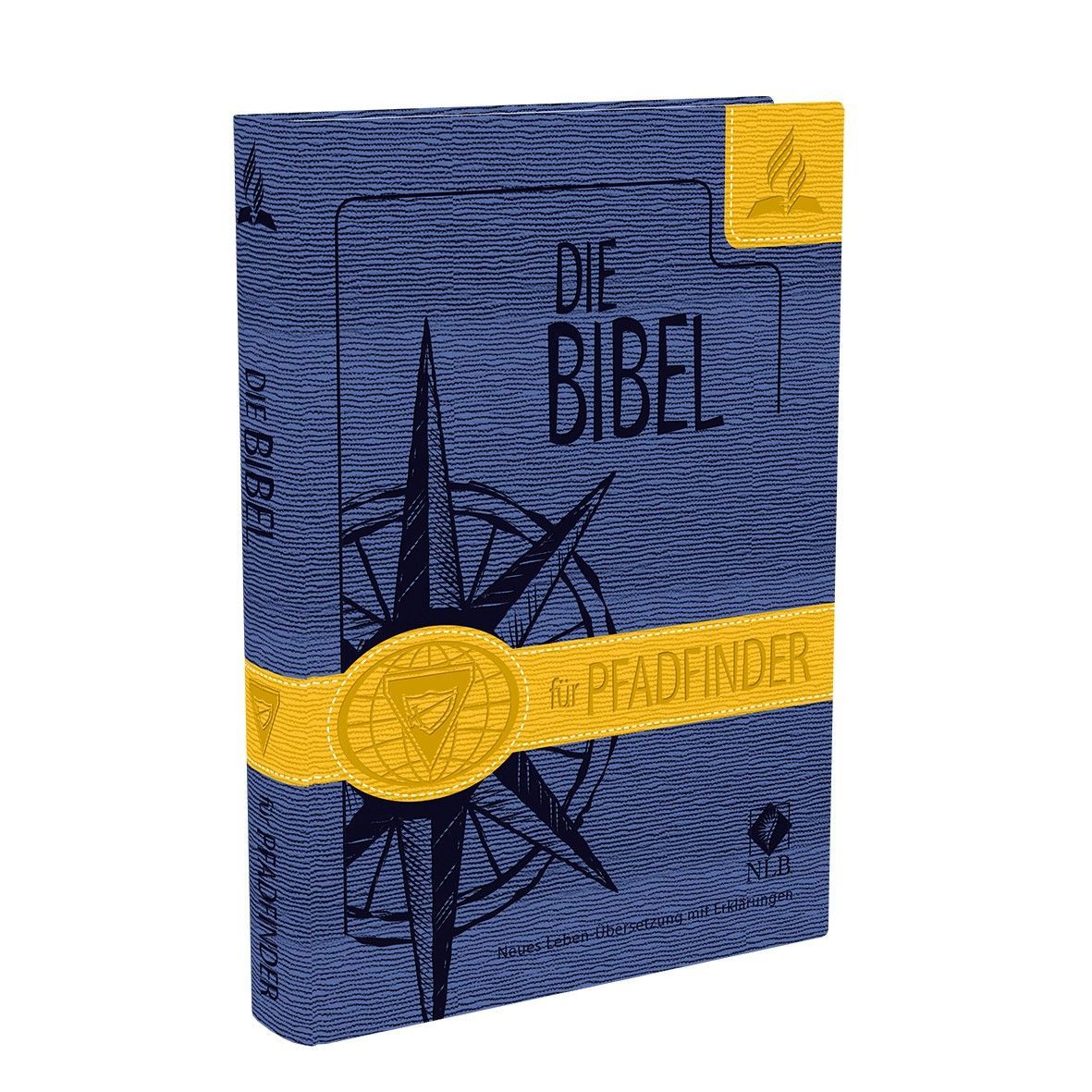 Advent-Verlag GmbH-Bibel, Neues Leben, Pfadfinder, Taschen, blau-gelb_2921799_
