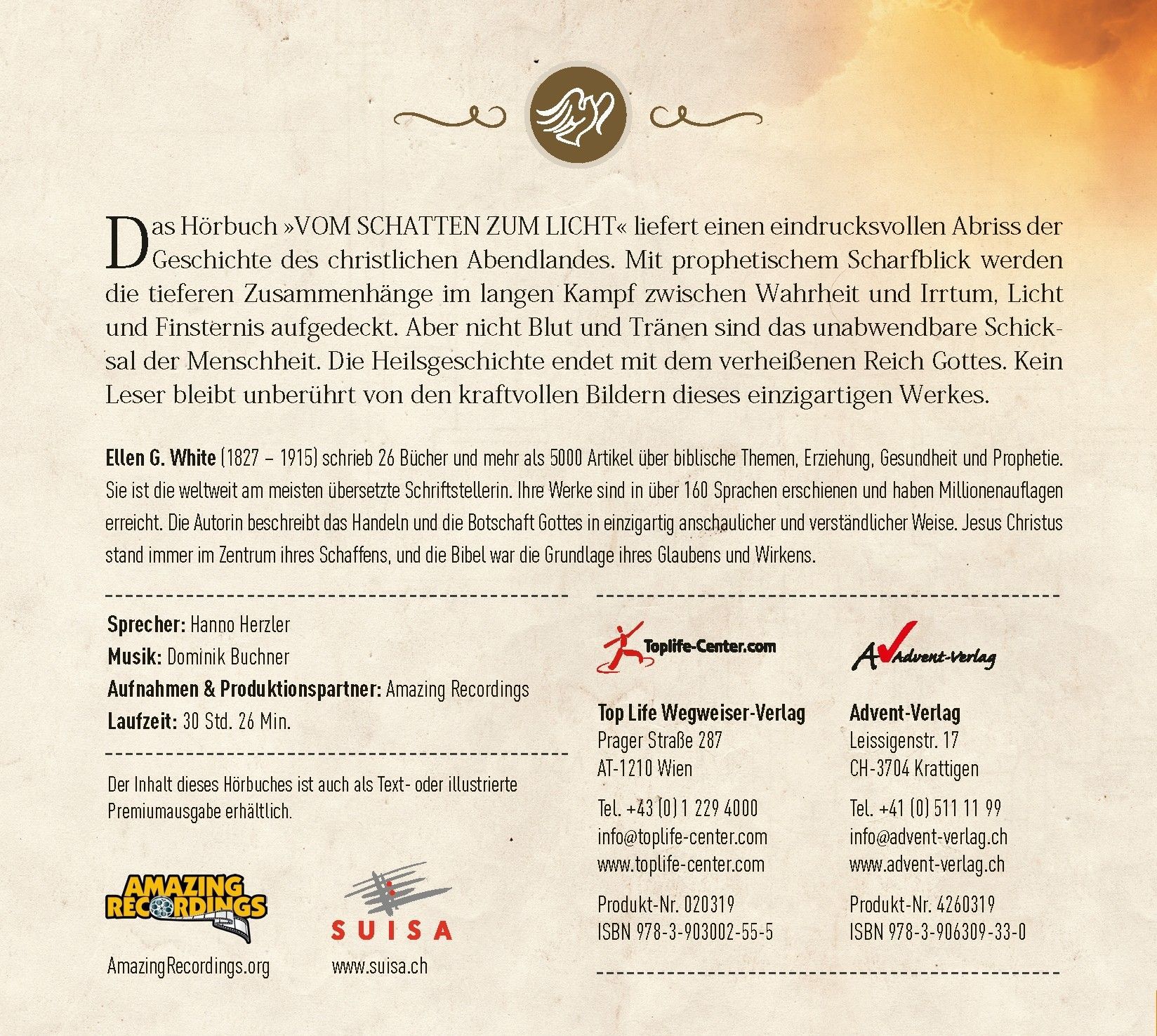 Advent-Verlag Schweiz-HB: Vom Schatten zum Licht - digitale Version (MP3-Download)_2413013_