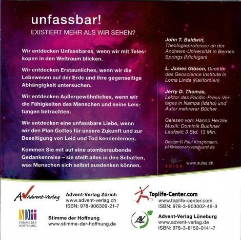 Advent-Verlag Schweiz-HB: unfassbar - digitale Version (MP3-Download)_2413017_3 Advent-Verlag Schweiz-HB: unfassbar - digitale Version (MP3-Download)_2413017_