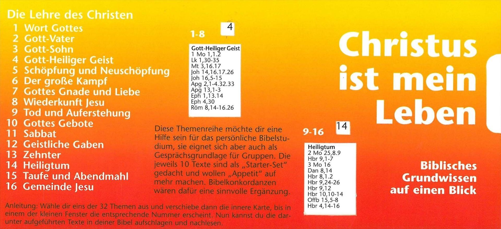 Advent-Verlag GmbH-Bibelschieber Christus ist mein Leben 4440514_1