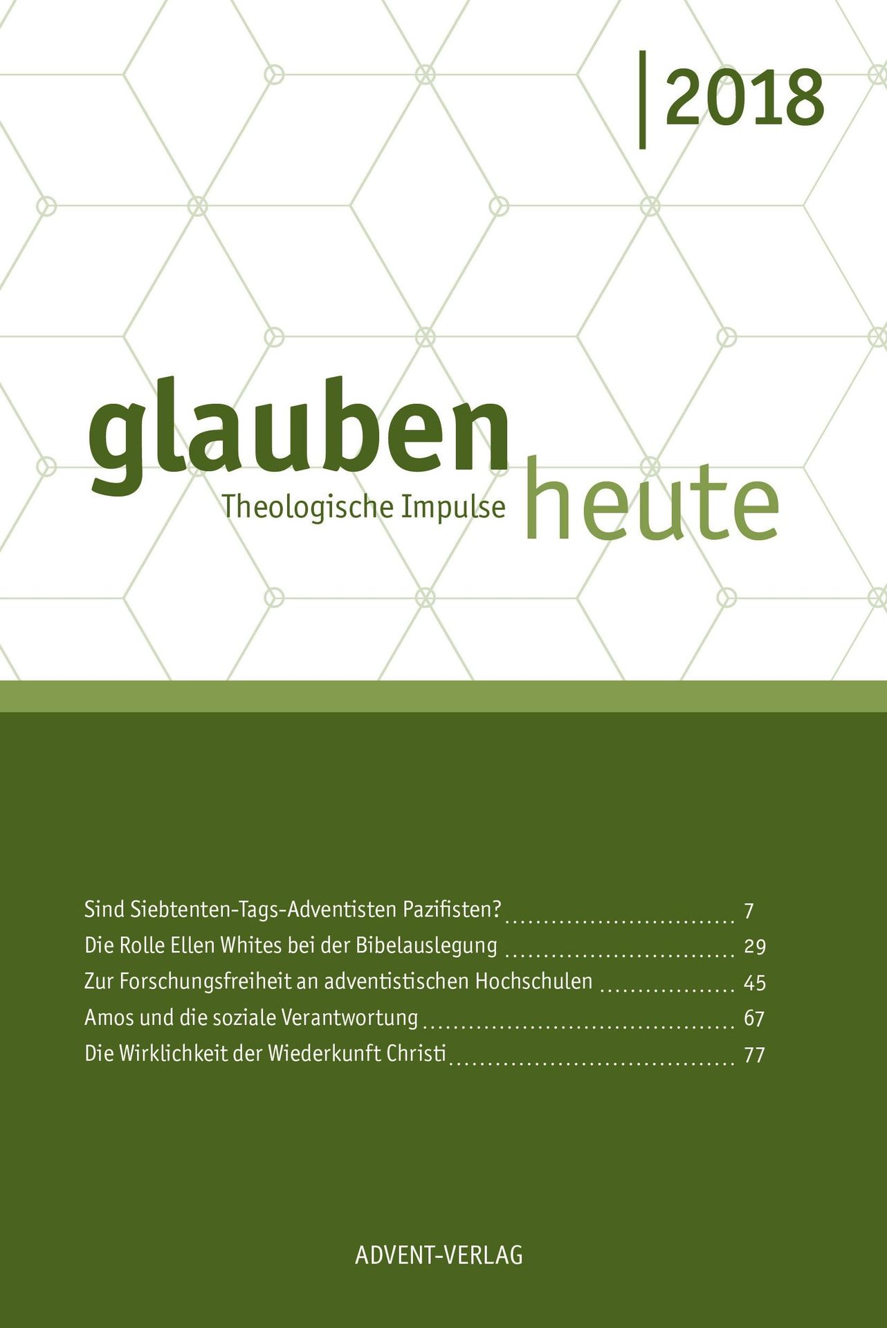 Advent-Verlag GmbH-Glauben heute 2018_2421252_
