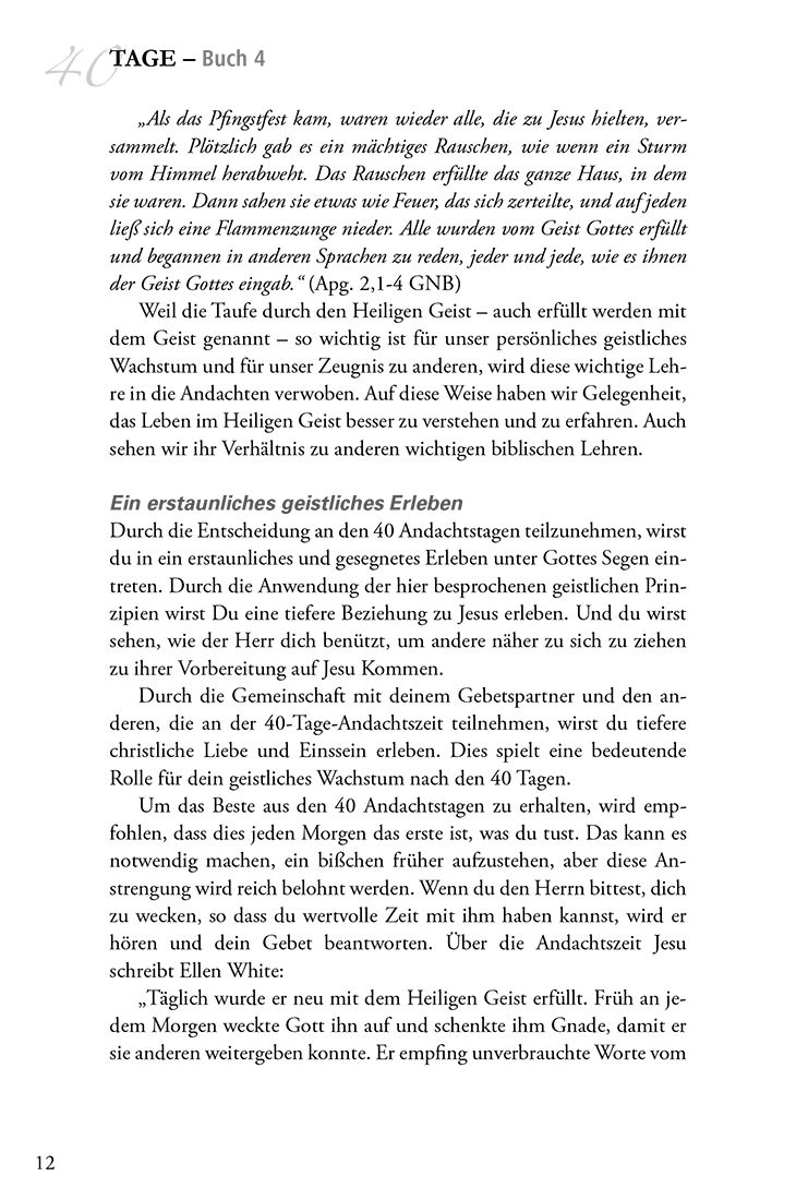 ABC Medien GmbH-40 Tage Andachten und Gebete, Buch 4_2430007_12 ABC Medien GmbH-40 Tage Andachten und Gebete, Buch 4_2430007_
