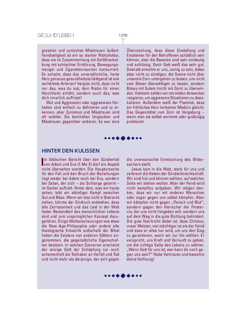 Advent-Verlag Schweiz-Bibel, Neues Leben, HOPE BIBEL, Standard, rot-weiss-blau_2412635_