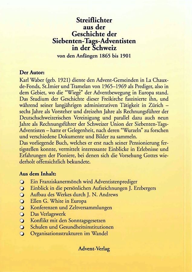 Advent-Verlag Schweiz-Streiflichter, Bd 1_2410344_