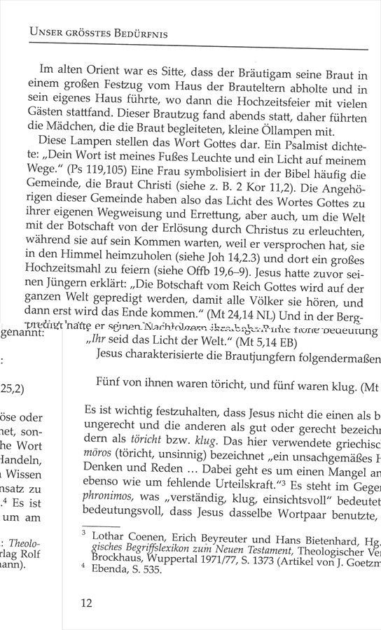 Advent-Verlag GmbH-Unser grösstes Bedürfnis_2420358_