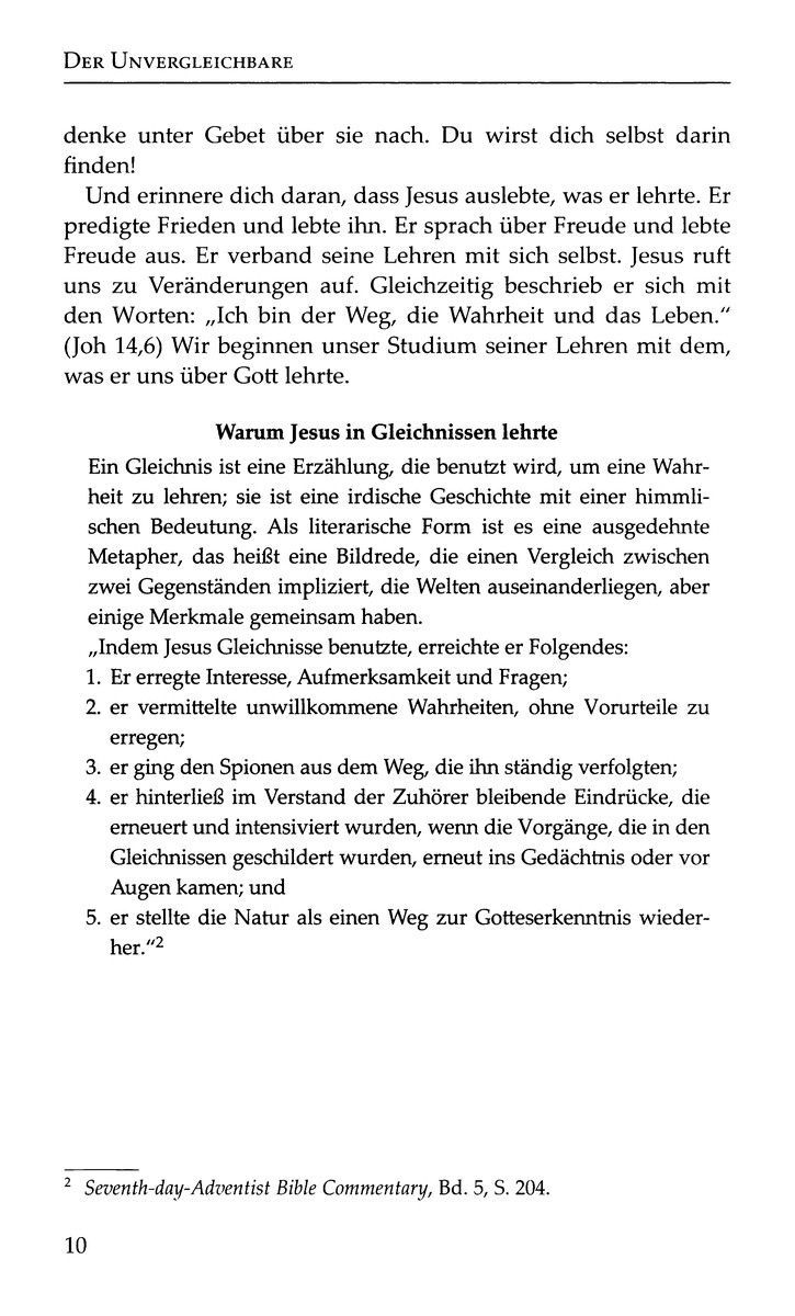 Advent-Verlag GmbH-Der Unvergleichbare, Band 2_2420833_