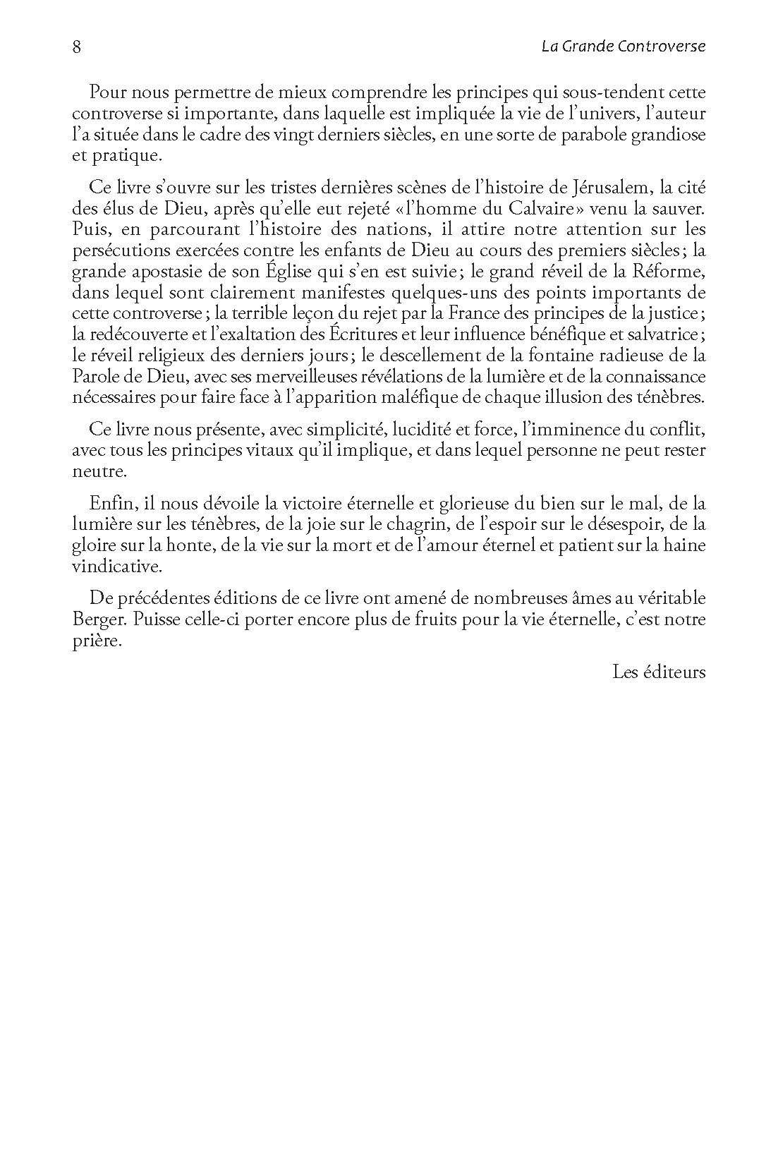 Advent-Verlag Schweiz-Vom Schatten zum Licht, Missionsausg. Französisch AVS (La grande controverse)_2512117_7 Advent-Verlag Schweiz-Vom Schatten zum Licht, Missionsausg. Französisch AVS (La grande controverse)_2512117_