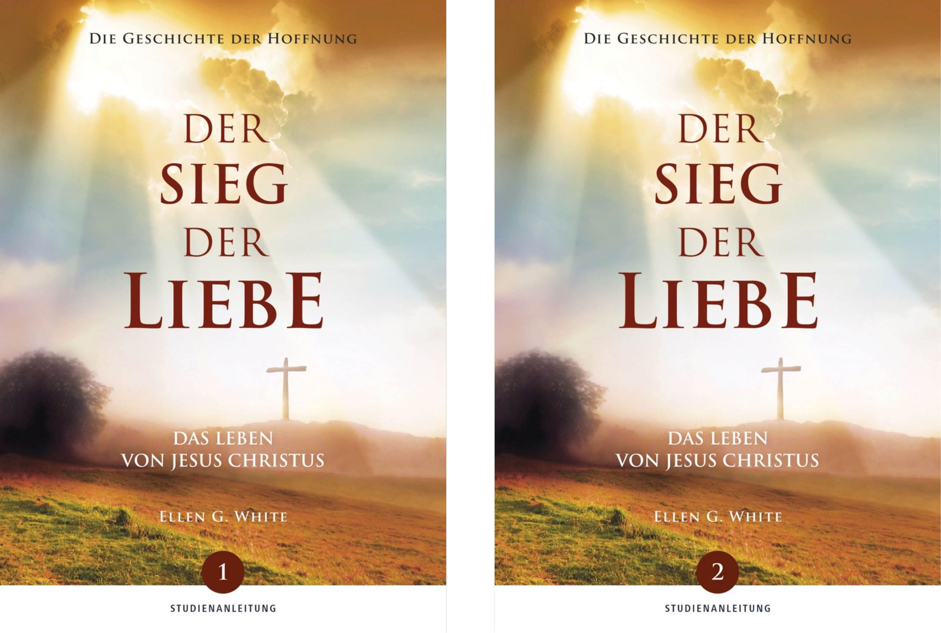 Advent-Verlag Schweiz-Serie: Der Sieg der Liebe, Studienanleitung 1 + 2_2412606_1 Advent-Verlag Schweiz-Serie: Der Sieg der Liebe, Studienanleitung 1 + 2_2412606_